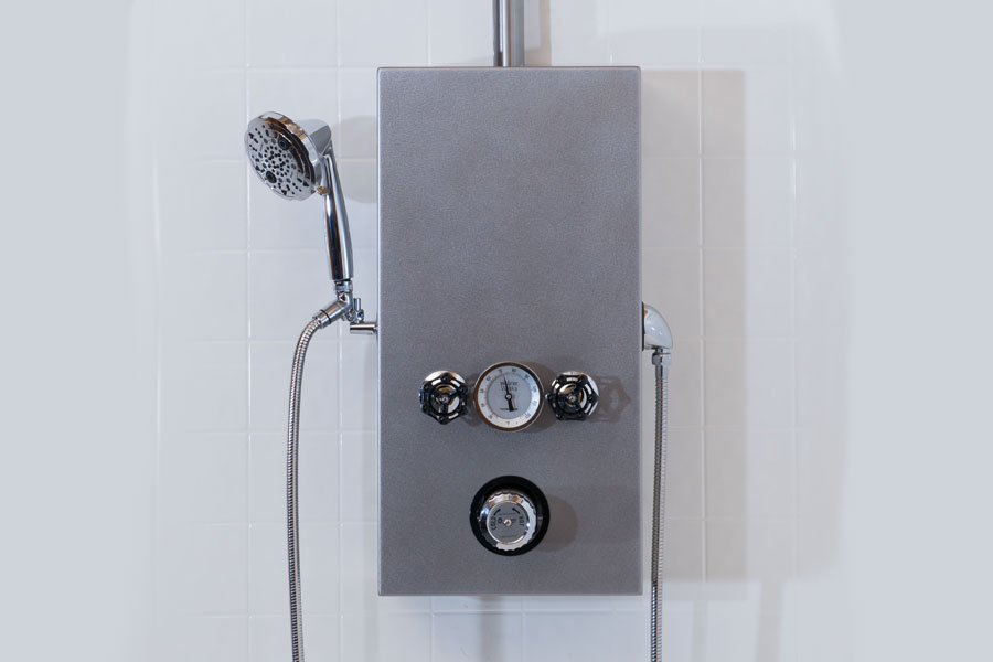 The Cascade Vichy Shower Control Panel